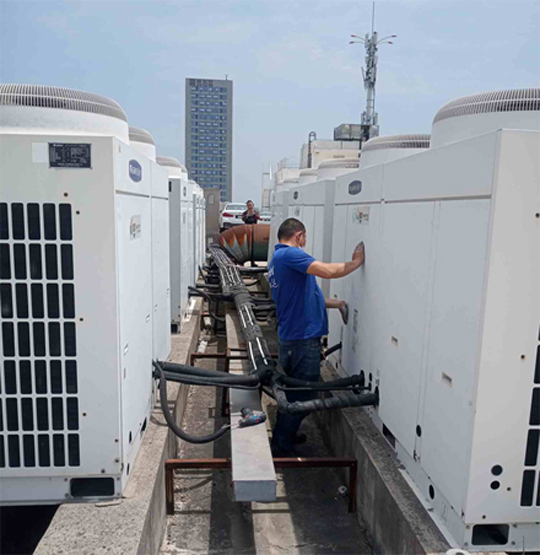 乌恰中央空调制热和不制冷系统维修方法